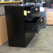 Steelcase Turnstone Black 3 Drawer Lateral File Cabinet, Locking